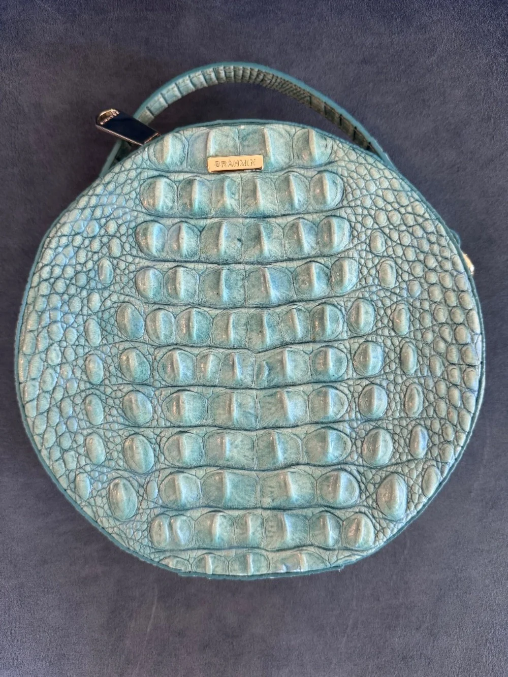 Brahmin Turquoise Lane Bag